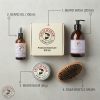 Grizzly Adam Premium Beard Care Gift Set + Boar Bristle Brush