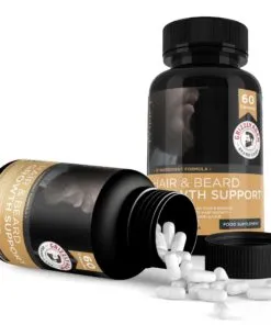 Grizzly Adam Hair and Beard Growth Support - For a Bigger Better Looking Beard