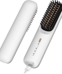 BEARD STRAIGHTENING COMB FOR MEN - White