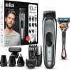 Braun All in One Trimmer for Face, Hair Clipper and Body Groomer - 100% Waterproof