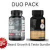 Bundle of Testosterone Booster   Beard Growth Support