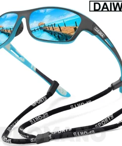 Adventure-Ready Polarized Sunglasses: Your Ultimate Companion for Fishing, Driving, and Hiking UV400 Eyewear - Blue