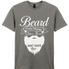 Beard Life Essentials Tee – SoftStyle Comfort Edition<span> - </span>Charcoal, Small