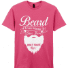 Beard Life Essentials Tee – SoftStyle Comfort Edition<span> - </span>Heliconia, Small