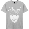 Beard Life Essentials Tee – SoftStyle Comfort Edition<span> - </span>Sports Grey, Small